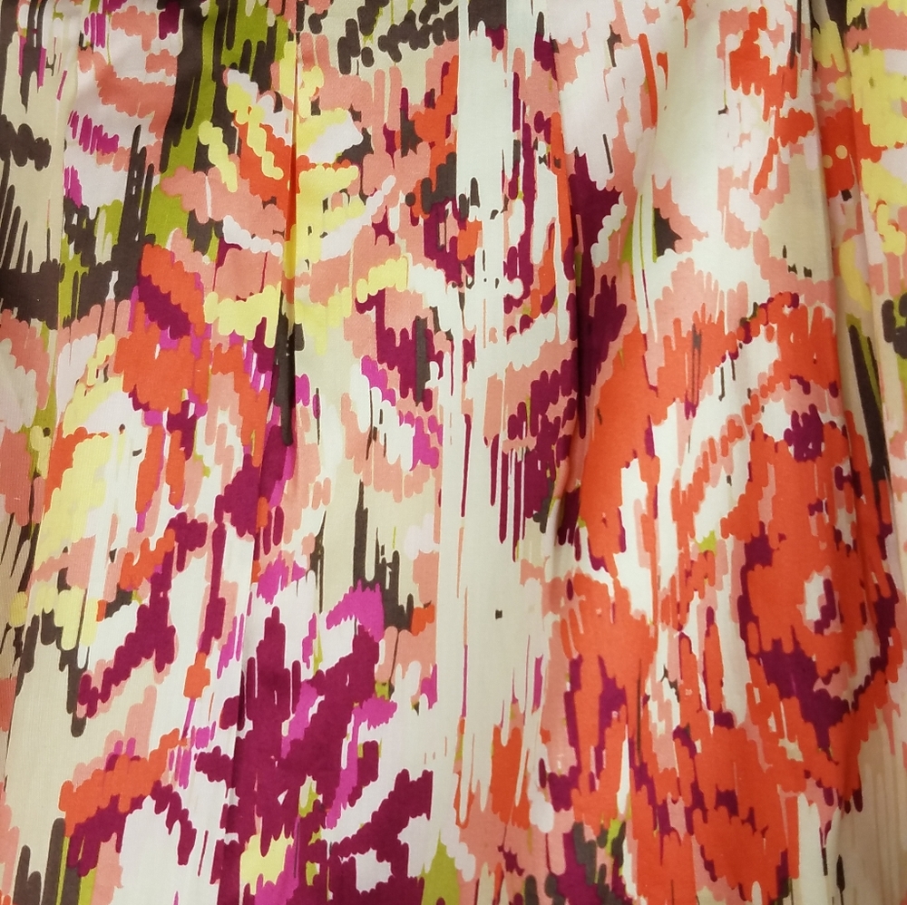 Liz Clairborne coral lantana multi skirt - Picture 4 of 11